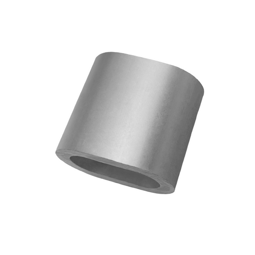 Anneau ovale en aluminium 45 mm 18E