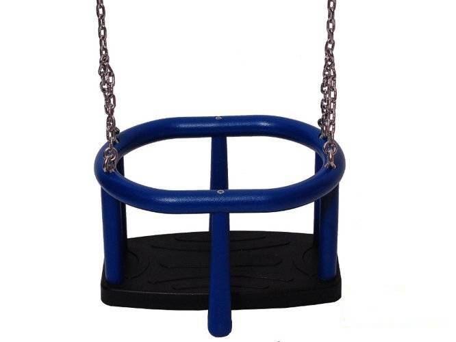 TPE baby swing seat  LUX with aluminium insert + Stainless steel chain set 6 mm 1,8 m