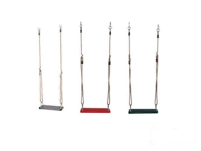 Siège en caoutchouc pour balançoire à corde d'aire de jeux