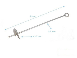 Ancrages au Sol très résistants, Parfaits pour tentes, auvents, abris,et balançoires 