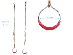 Anneaux de Gymnastique en métal