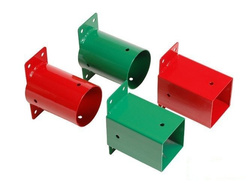 Connecteur mural carré pour balançoire  - aire de jeux 90/90 mm