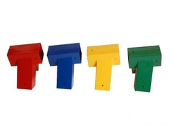 Raccord de balançoire pour bois équarri 90 x 90 mm 100° - swing