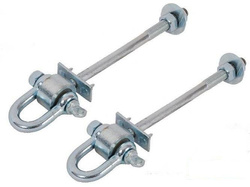 Lot de 2 Crochet de balançoire de Type D M12 160 mm