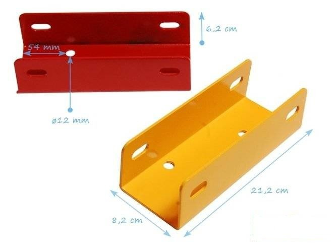 Profilé en U pour balancier à Ressort