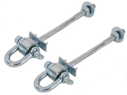 Lot de 2 Crochet de balançoire de Type D M12 140 mm