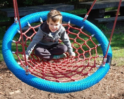 Balançoire nid d'oiseau 120 cm espaces publics