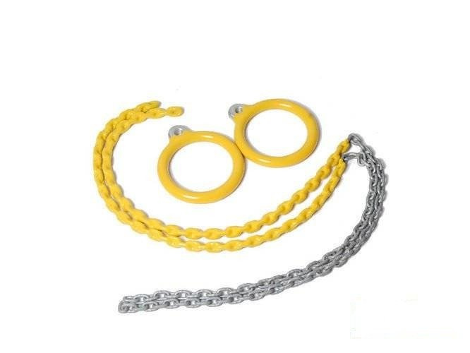 Anneaux de Gymnastique en Aluminium Rond