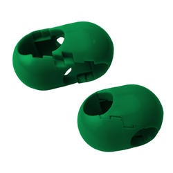 Jonction Croisillon pour Corde armée ø 16 mm - escalade, balançoire