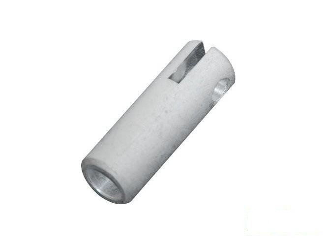 Embout en aluminium pour corde de 16 mm avec filetage M10