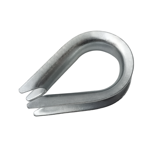 Cosse en métal - pour corde renforcée