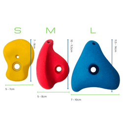 Pierres pour Escalade – Grande Taille 5 Pierres