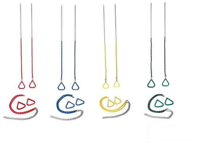 Anneaux de Gymnastique en Aluminium Triangle