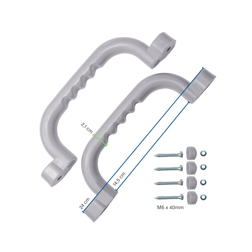 Poignées en Plastiques 240 x 75 mm
