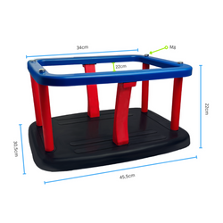 Siège de balançoire avec Plaque en Aluminium