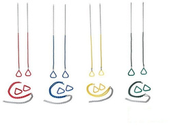 Anneaux de Gymnastique en Aluminium Triangle