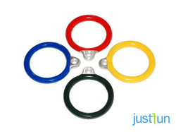 Anneaux de Gymnastique en Aluminium Rond (pas de chaînes)