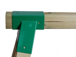 2 x Raccord balançoire 90x90 mm, 100°