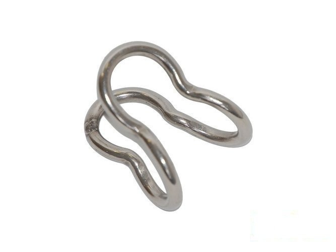 Virole à joint croisé en acier inoxydable type U 18 mm