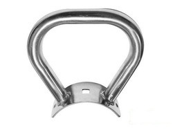 Poignèe en Acier Inoxydable pour Poutre Ronde 120 mm