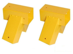 2 x Raccord balançoire 90x90 mm, 100°