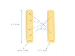 Jonction linéaire pour Corde armée ø 16 mm