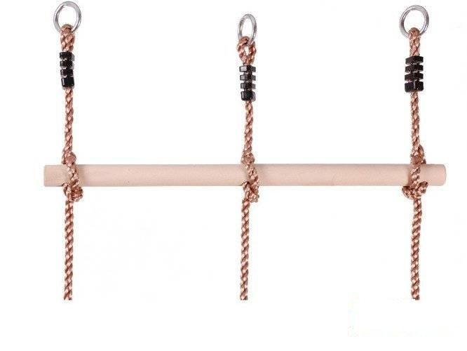 Filet à Grimper avec échelons en Bois 560x1900 mm