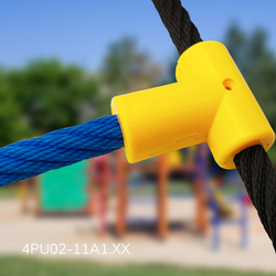 Jonction de Type T STANDARD pour Corde armée ø 16 mm