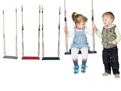 Siège en caoutchouc pour balançoire à corde d'aire de jeux