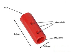 Jonction pour Corde armée Ø16 mm avec Filetage M10