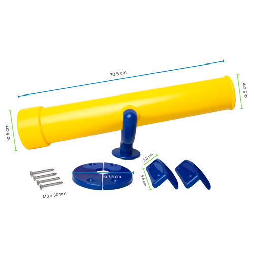 Télescope pour tour de jeux sur l'aire de jeux