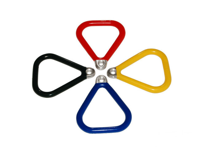 Anneaux de Gymnastique en Aluminium triangulaire (pas de chaînes)