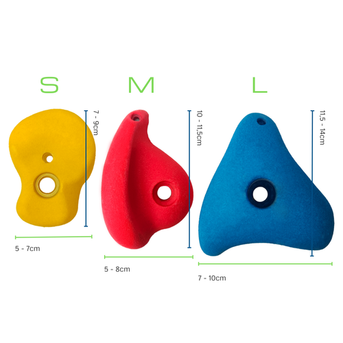 Pierres pour Escalade – Grande Taille 5 Pierres