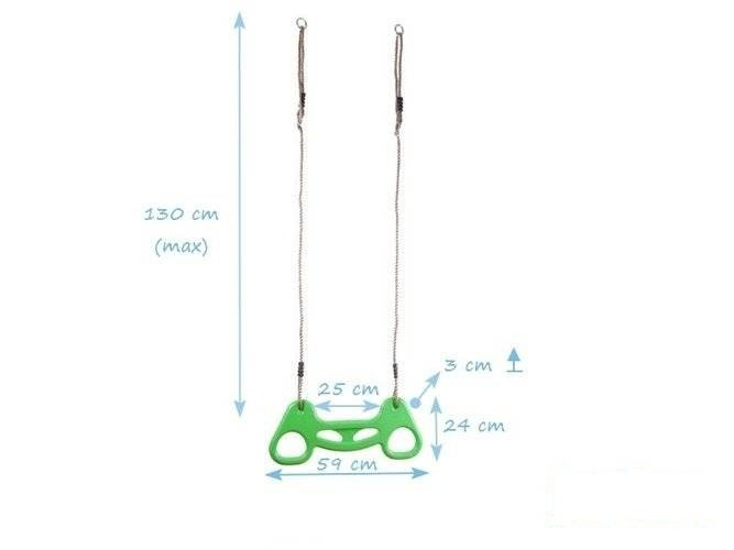 Trapèze AKROBATA à l'aire de jeux