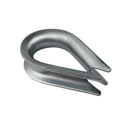 Cosse en métal - pour corde renforcée