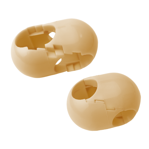 Jonction Croisillon pour Corde armée ø 16 mm - escalade, balançoire