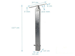 Base pour Poutre Type II galvanisé