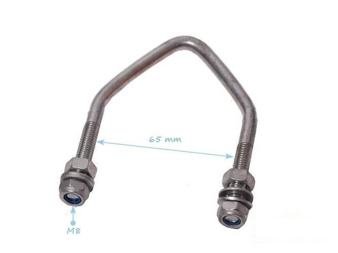 Monture en mètal pour siège M8