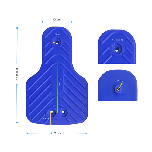 Siège en Caoutchouc pour Poutre