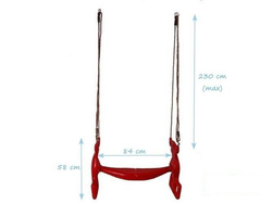 Balançoire Double en Plastique
