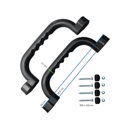 Poignées en Plastiques 240 x 75 mm