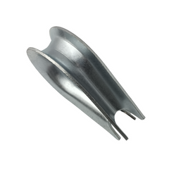 Cosse en métal - pour corde renforcée