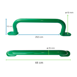 Poignée en Metal 350 mm