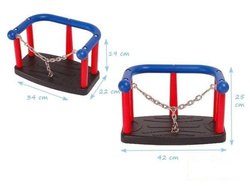 Siège de balançoire avec en chaînette pour bébé LUX
