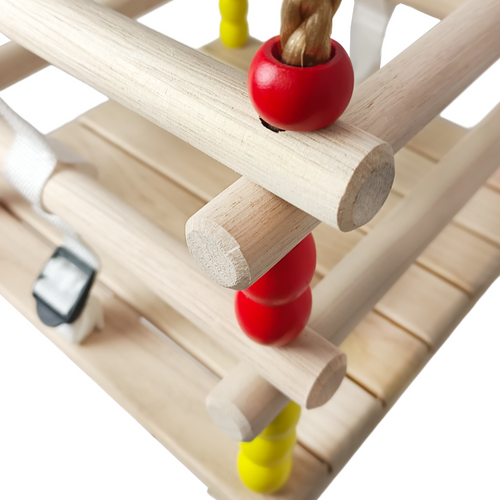 Balançoire bébé avec siège en Bois