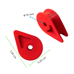 Cosse en Plastique avec Trou Rond M10