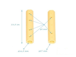 Jonction linéaire pour Corde armée ø 16 mm