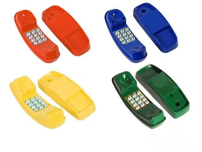 Téléphone en Plastique + ECO Volant en Plastique + Télescope avec Boussole