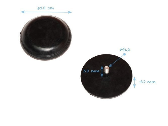 Absorbeur de Chocs en Caoutchouc