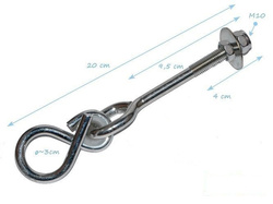 Crochet de balançoire de Type E M10